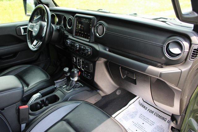 used 2021 Jeep Wrangler Unlimited car, priced at $31,875