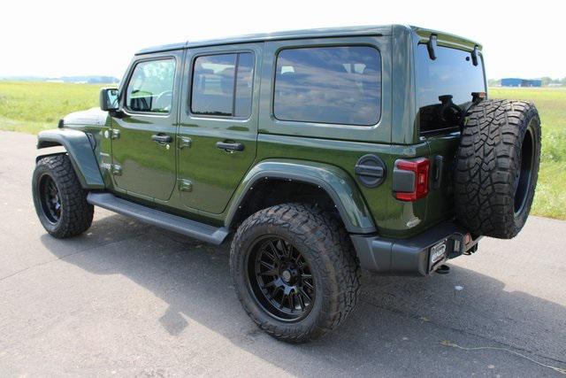 used 2021 Jeep Wrangler Unlimited car, priced at $31,875