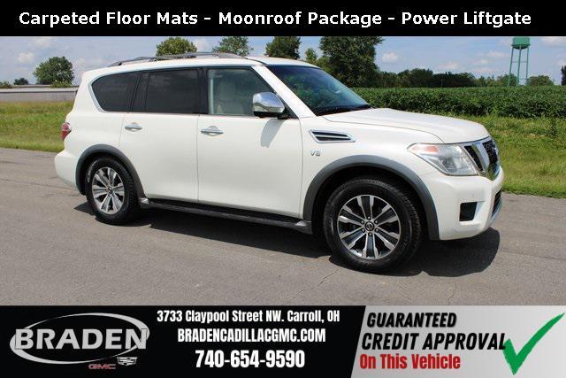 used 2017 Nissan Armada car, priced at $17,494
