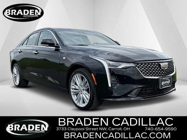 new 2025 Cadillac CT4 car, priced at $46,347