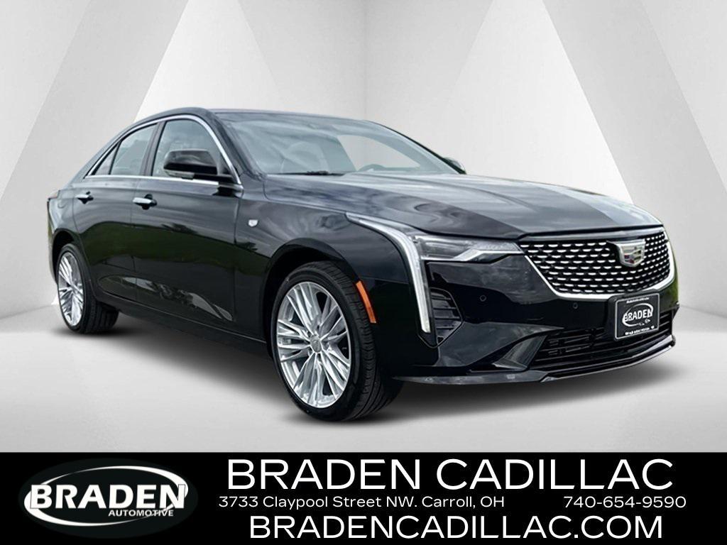 new 2025 Cadillac CT4 car, priced at $45,298