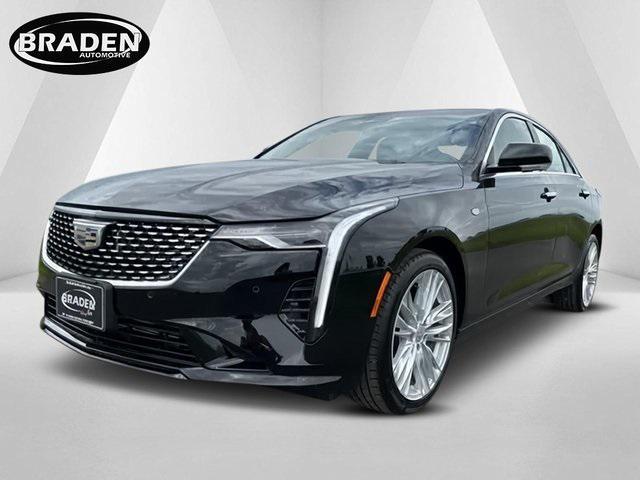 new 2025 Cadillac CT4 car, priced at $46,347