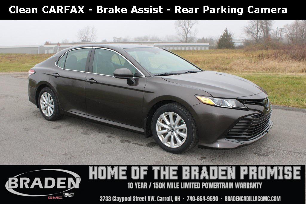 used 2018 Toyota Camry car, priced at $17,538