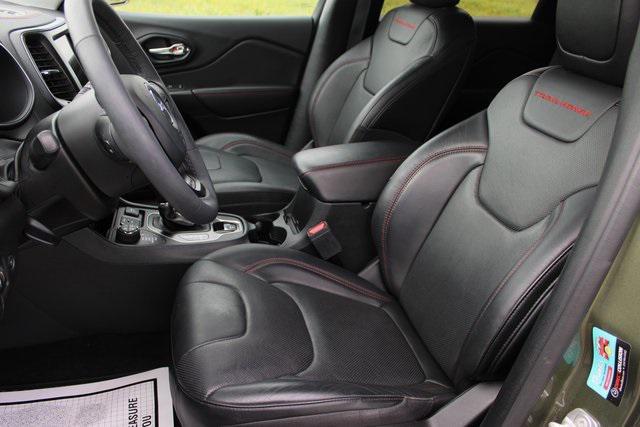 used 2021 Jeep Cherokee car, priced at $23,373