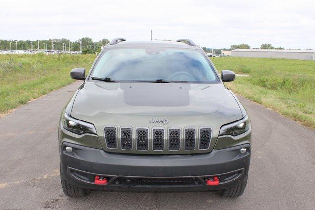 used 2021 Jeep Cherokee car, priced at $23,373