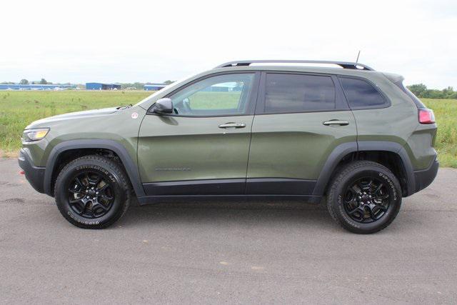 used 2021 Jeep Cherokee car, priced at $23,373