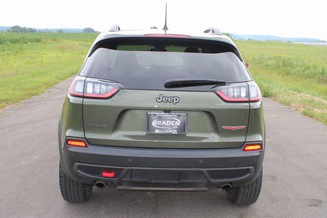 used 2021 Jeep Cherokee car, priced at $23,373