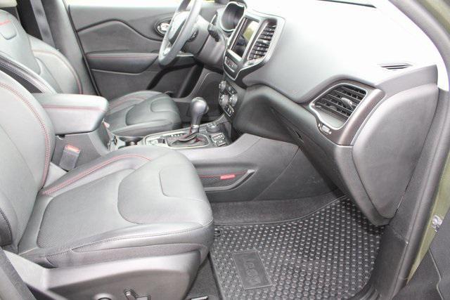 used 2021 Jeep Cherokee car, priced at $23,373