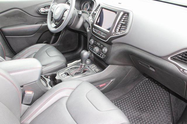 used 2021 Jeep Cherokee car, priced at $23,373