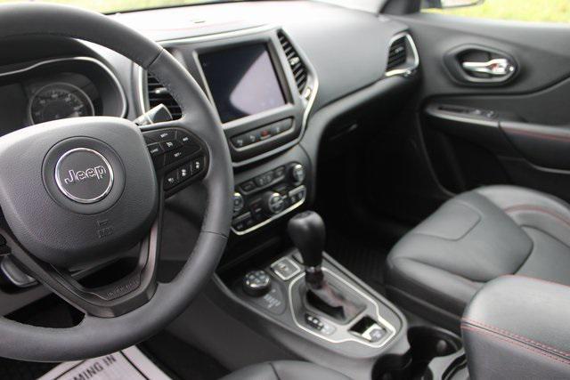 used 2021 Jeep Cherokee car, priced at $23,373