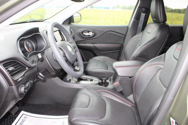 used 2021 Jeep Cherokee car, priced at $23,373