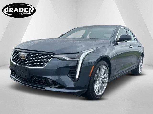 new 2025 Cadillac CT4 car, priced at $46,885