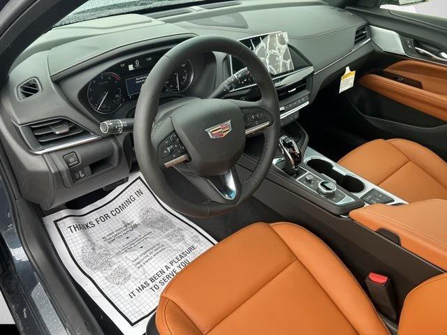 new 2025 Cadillac CT4 car, priced at $46,885