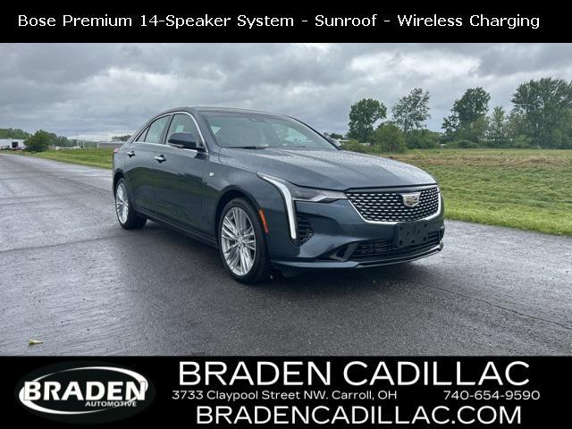 new 2025 Cadillac CT4 car, priced at $48,160