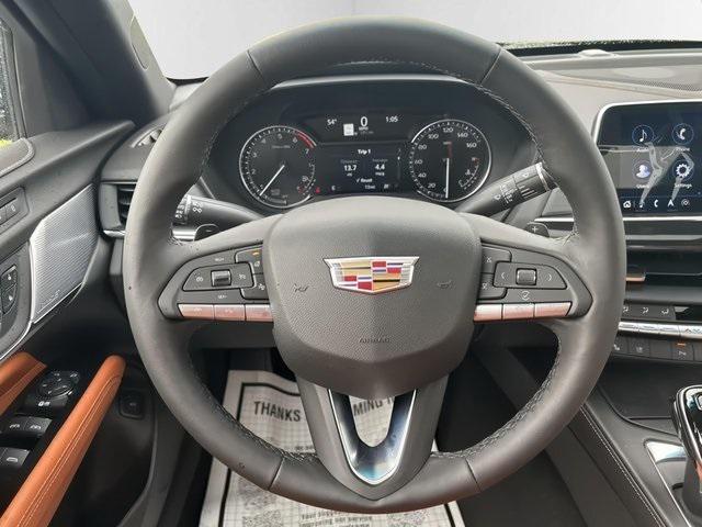 new 2025 Cadillac CT4 car, priced at $46,885