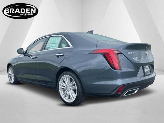 new 2025 Cadillac CT4 car, priced at $46,885