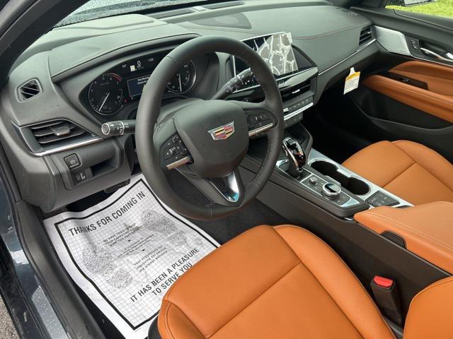 new 2025 Cadillac CT4 car, priced at $48,160