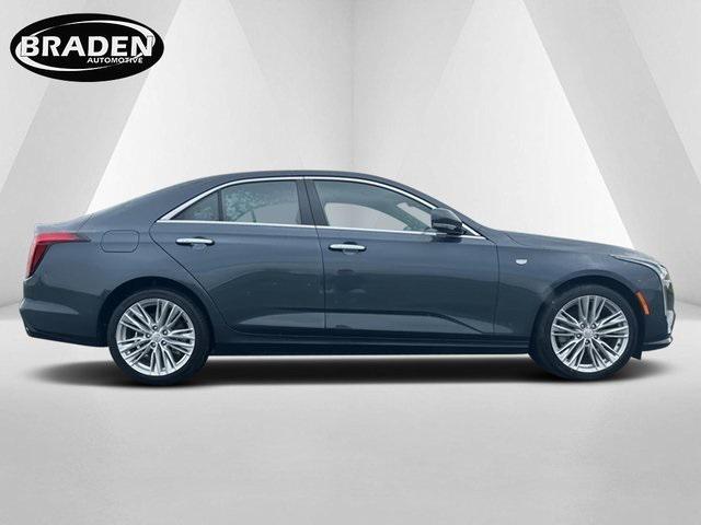new 2025 Cadillac CT4 car, priced at $46,885