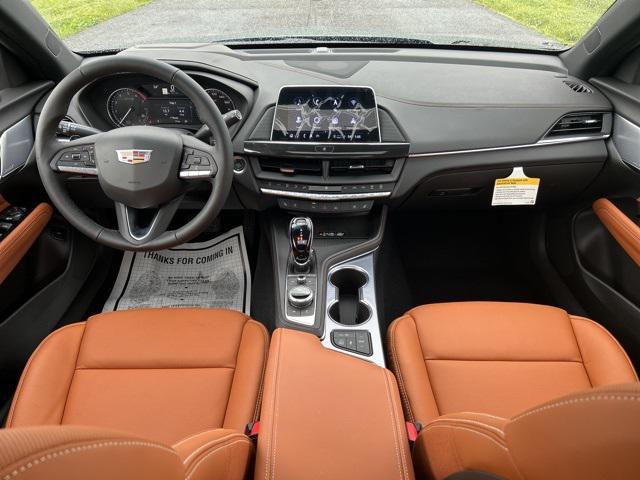new 2025 Cadillac CT4 car, priced at $48,160