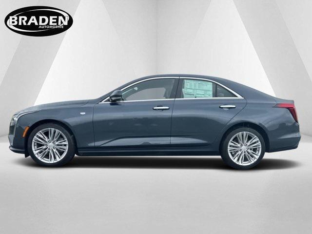 new 2025 Cadillac CT4 car, priced at $46,885