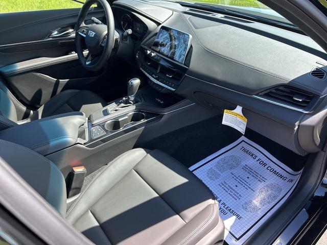 new 2025 Cadillac CT4 car, priced at $39,385