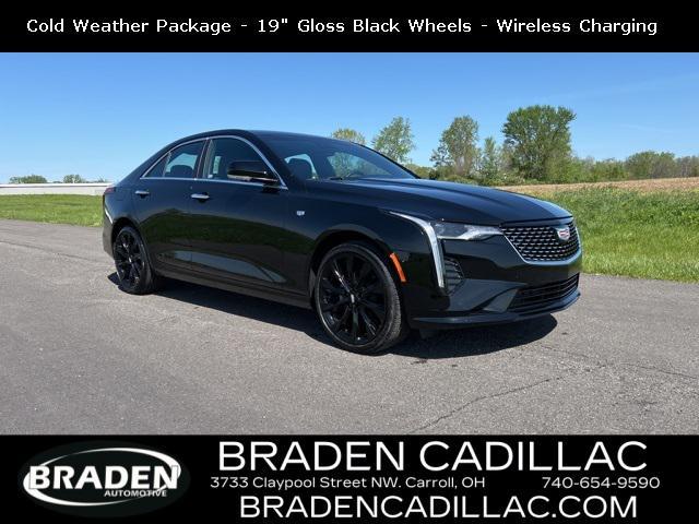 new 2025 Cadillac CT4 car, priced at $39,385