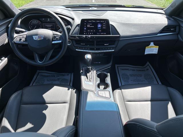 new 2025 Cadillac CT4 car, priced at $39,385