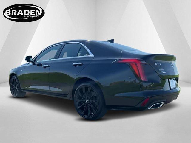 new 2025 Cadillac CT4 car, priced at $39,885