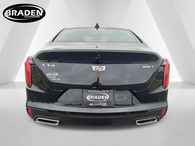 new 2025 Cadillac CT4 car, priced at $39,885