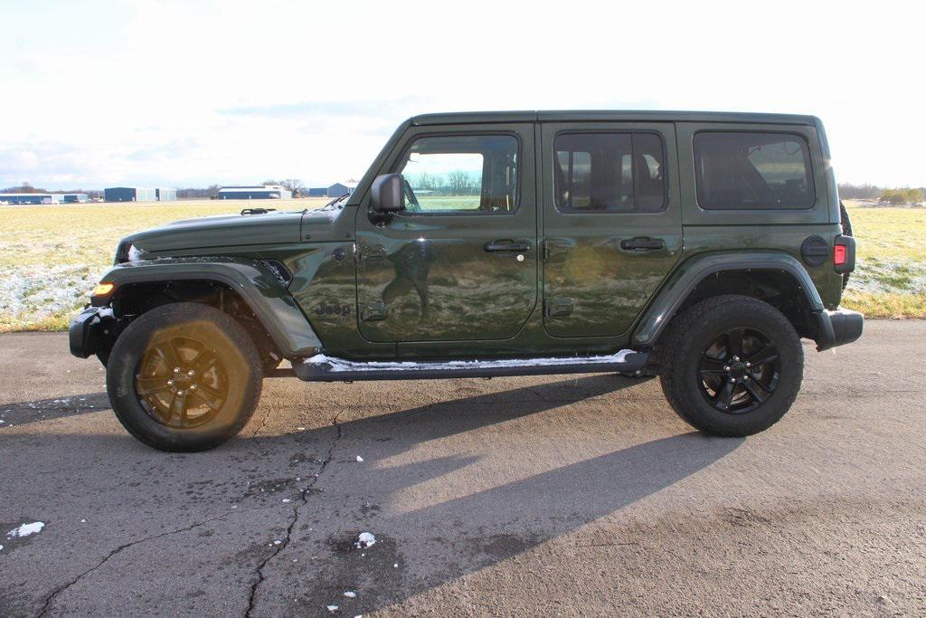 used 2021 Jeep Wrangler Unlimited car, priced at $31,285