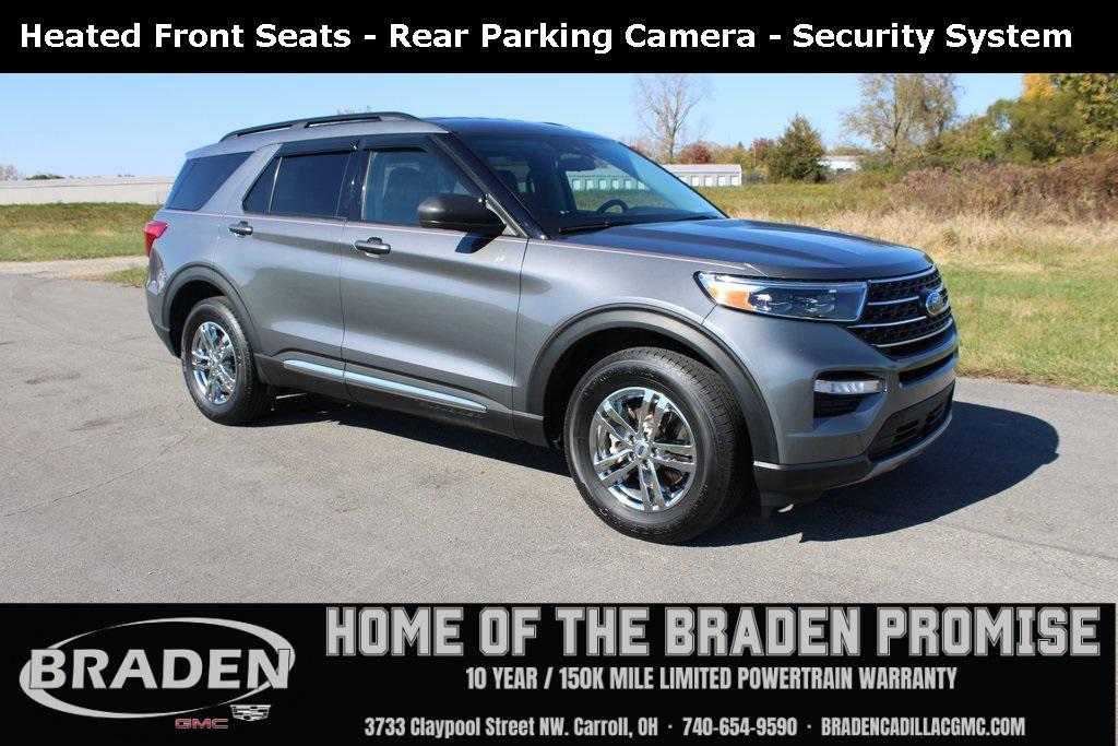 used 2022 Ford Explorer car, priced at $24,804
