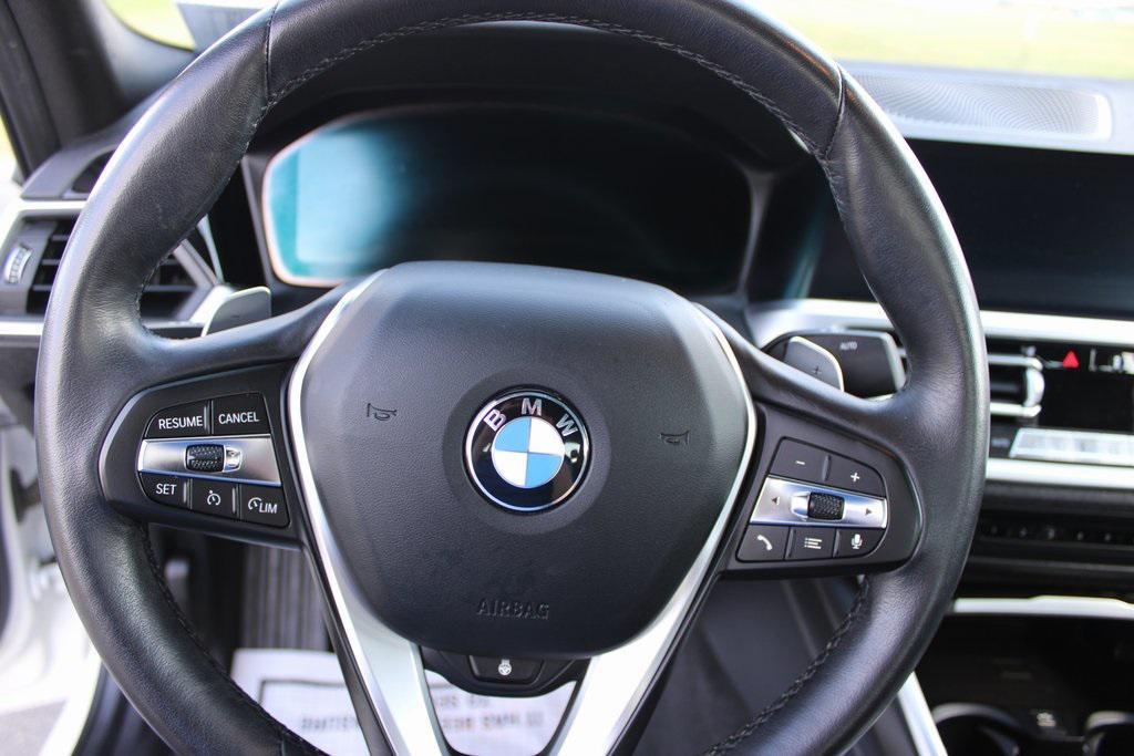 used 2021 BMW 330e car, priced at $28,373