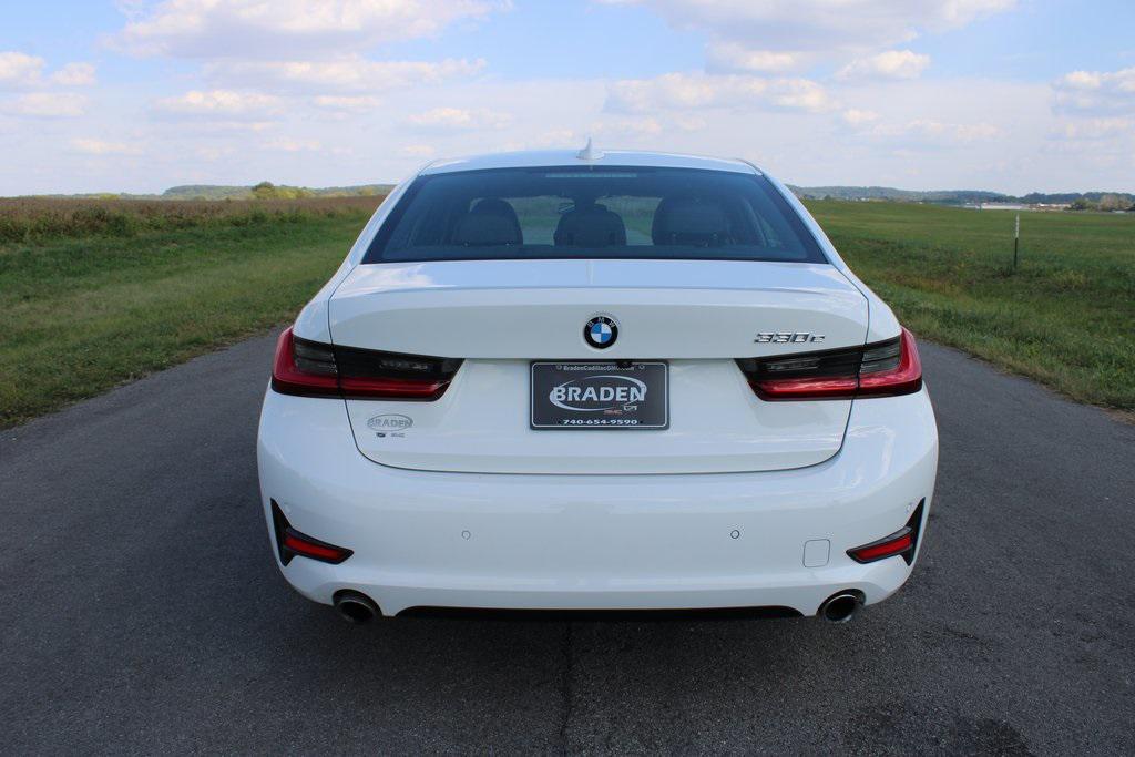 used 2021 BMW 330e car, priced at $28,373