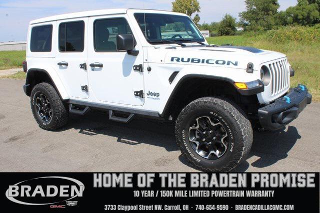 used 2021 Jeep Wrangler Unlimited 4xe car, priced at $32,694