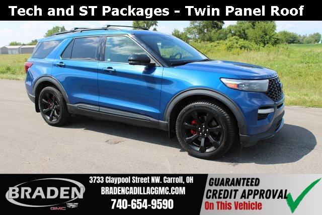 used 2021 Ford Explorer car, priced at $26,496