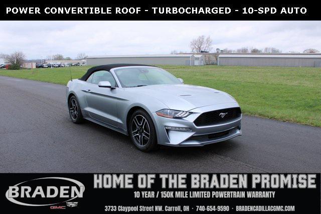 used 2023 Ford Mustang car, priced at $25,486