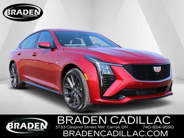 new 2025 Cadillac CT5 car, priced at $53,820