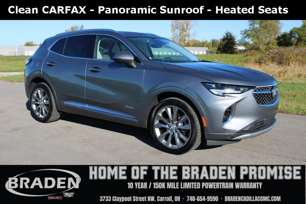 used 2022 Buick Envision car, priced at $27,922