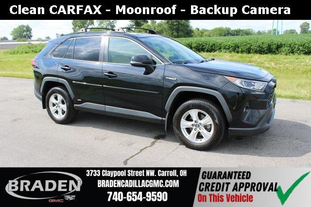 used 2020 Toyota RAV4 Hybrid car, priced at $21,494