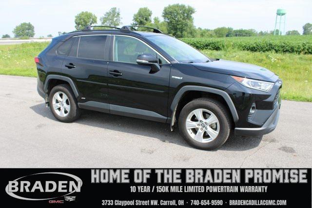used 2020 Toyota RAV4 Hybrid car, priced at $21,821