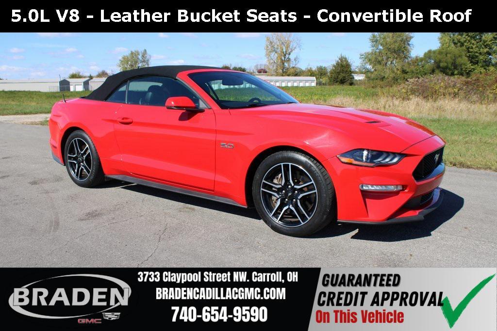 used 2019 Ford Mustang car, priced at $27,987