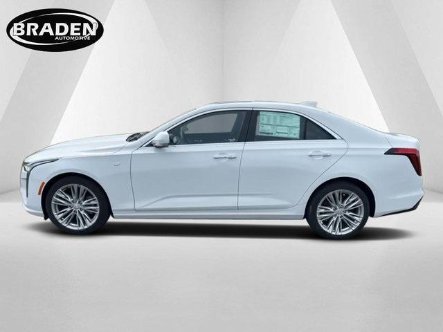 new 2025 Cadillac CT4 car, priced at $47,500