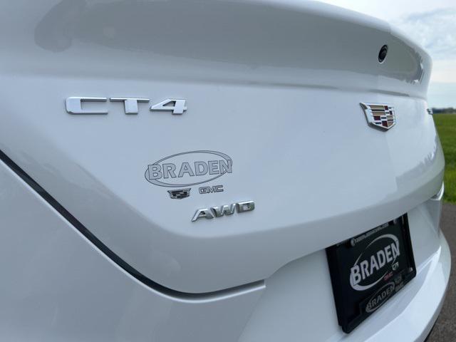 new 2025 Cadillac CT4 car, priced at $47,535