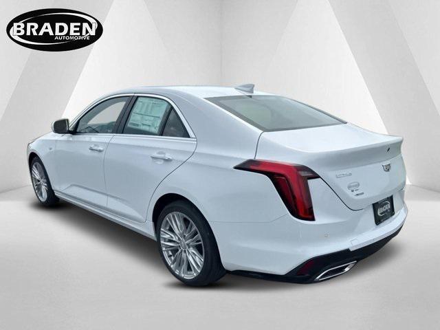 new 2025 Cadillac CT4 car, priced at $47,500