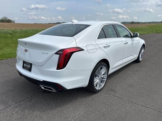 new 2025 Cadillac CT4 car, priced at $47,535