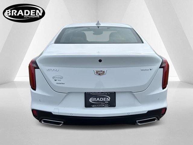 new 2025 Cadillac CT4 car, priced at $47,500