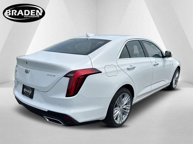 new 2025 Cadillac CT4 car, priced at $47,500