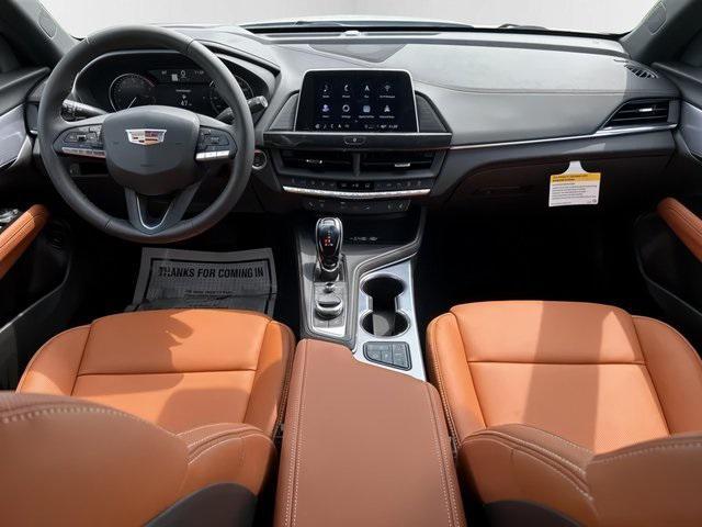 new 2025 Cadillac CT4 car, priced at $47,500