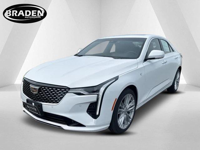 new 2025 Cadillac CT4 car, priced at $47,500