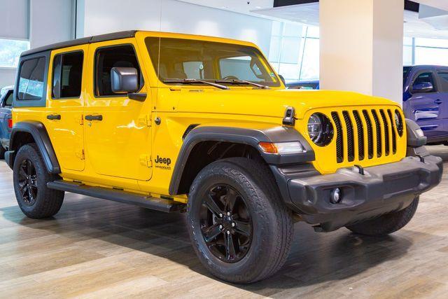 used 2021 Jeep Wrangler Unlimited car, priced at $34,995